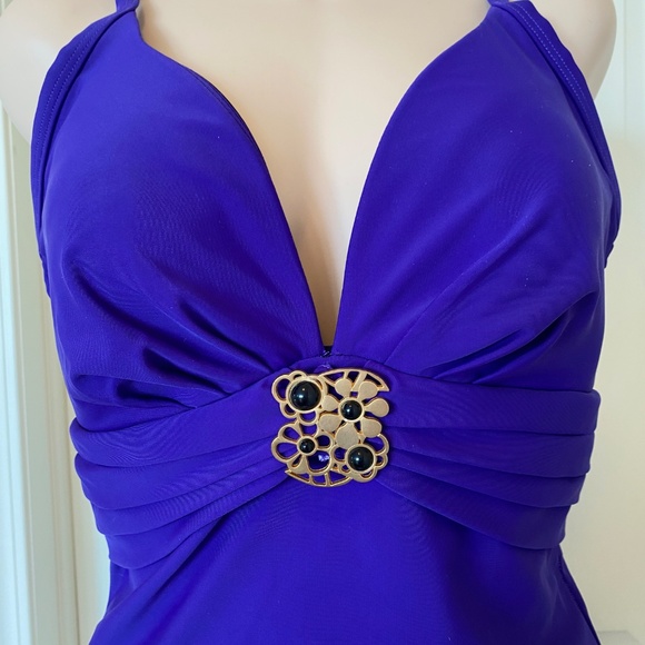 Christina one piece swimsuit, size 12D - Picture 3 of 10